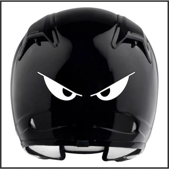 Refractive Stickers for Helmets Set of 4 White Refractive Stickers for Helmets Set of 4 White